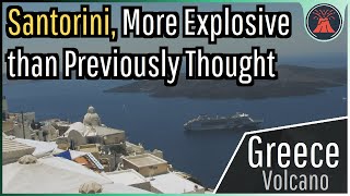 Greece's Santorini Volcano Found to be More Explosive than Previously Thought by GeologyHub 48,541 views 2 weeks ago 4 minutes, 56 seconds