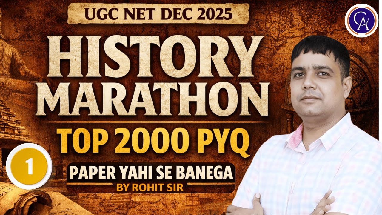 UGC NET History Dec 2025 | Modern History Unit 9 Complete Marathon (One Shot) by Rohit Sir 🔥