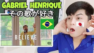 Gabriel Henrique - Believe (Cover) | Reaction