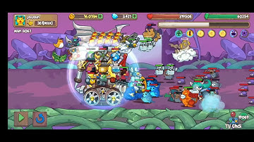 Catnrobot: PvP kim cương 3, chiếm thành 775k, 800k, 825k lực chiến.