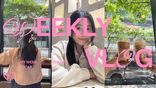 WEEKLY VLOG ep.1 : studying, unboxing, cute cafes, hanging out with friends, ttpd release