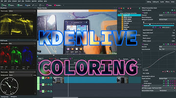 Color Grading in Kdenlive DOESN
