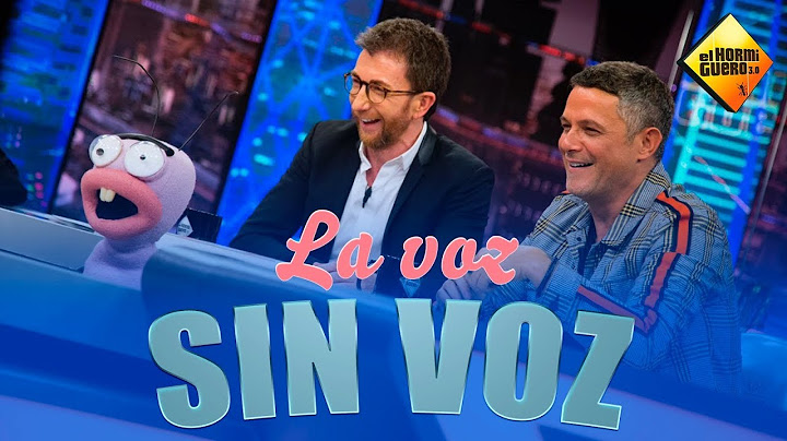 Trancas y Barrancas cumplen el deseo de Alejandro Sanz - El Hormiguero