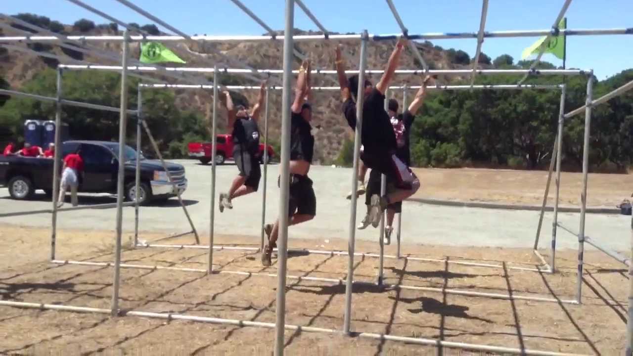Monkey Bars Obstacle Course YouTube