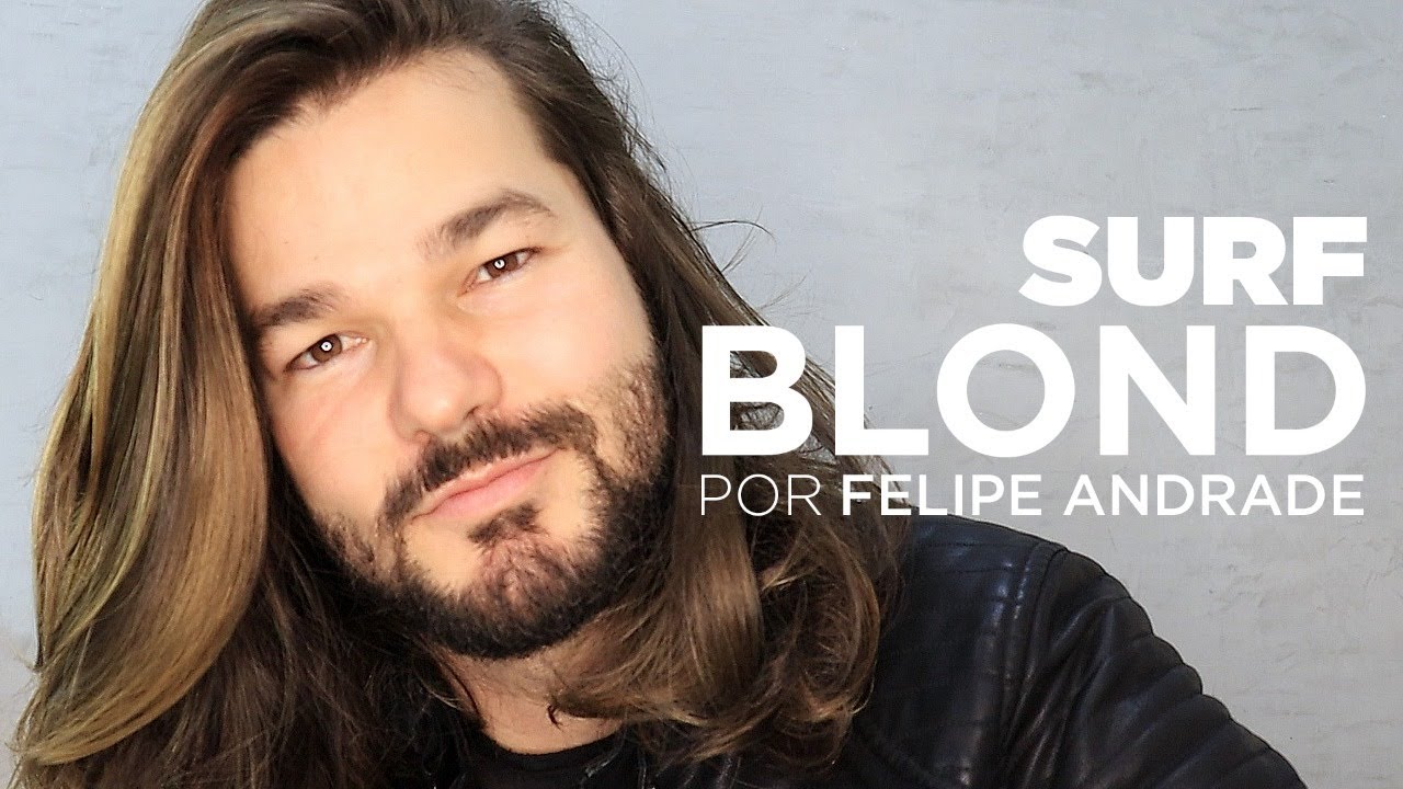 SURF BLOND - Passo a passo das mechas para homens com KENCE
