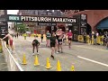 Pittsburgh Marathon Finish Line 11:30 AM to 12 PM