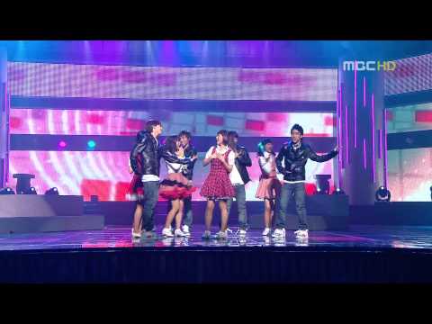 Wonder Girls + Big Bang Grease Musical Perf