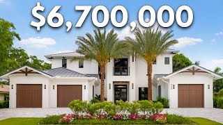 This New $6.7m Florida Home is Exceptional | Custom Home Design in Naples, Florida - Home Tour