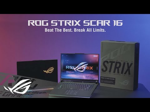 2023 ROG Strix SCAR 16 - Official unboxing video | ROG