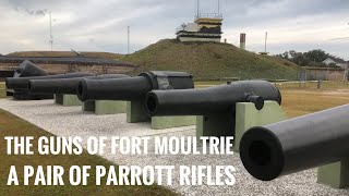 The Guns Of Fort Moultrie 8 200 Pound & 10 300 Pound Parrott Rifle