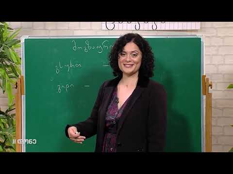 შორენა ხუხუა ქართულიენა მეორე დონე გაკვეთილი 11 Shorena Khukhua Georgian language level2 lesson 11