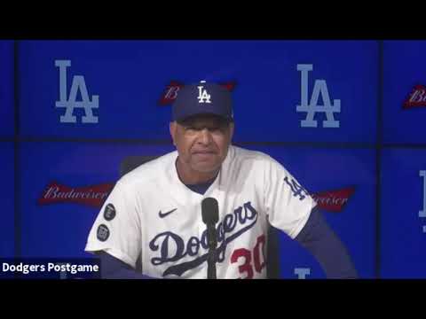 Dodgers postgame: Dave Roberts reacts to Fernando Tatis Jr. hitting home run out of Dodger Stadium