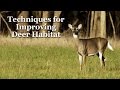 Techniques for Improving Deer Habitat