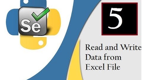 Selenium Python : Read & Write Data to Excel (OpenPyXl)[CL/Wtsapp: +91-8743913121-to Buy Course]