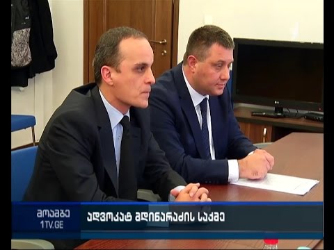 გიორგი მდინარაძე პარლამენტში გედევან ფოფხაძეს ხვდება