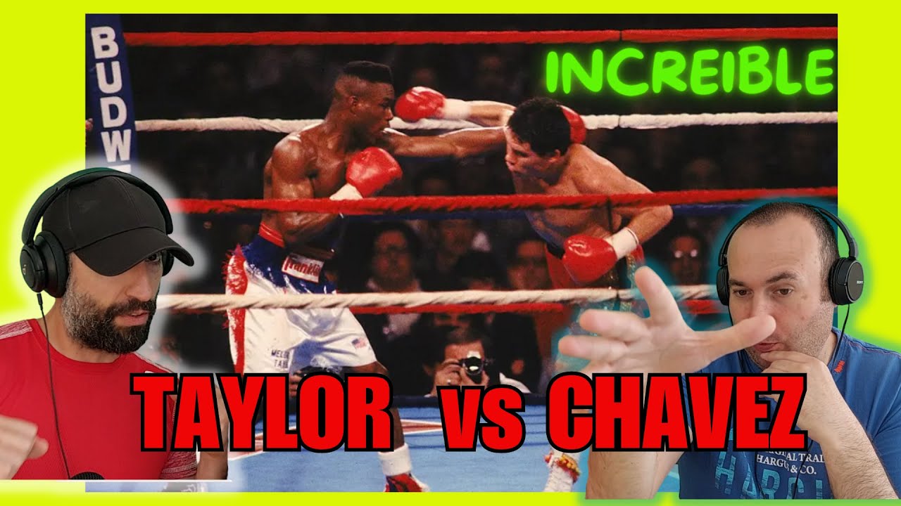 🇪🇸  Chávez💪💥👊 vs Taylor: una pelea para la historia 🔥🔥🔥 / #reaccion