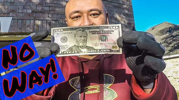 I found money trash Picking in Rich Neighborhood