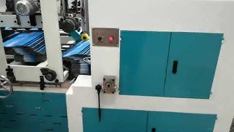 full automatic fold glue machine