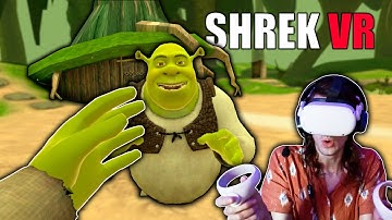 This Shrek VR experience is WILD! | Shrek VR (Quest 2)