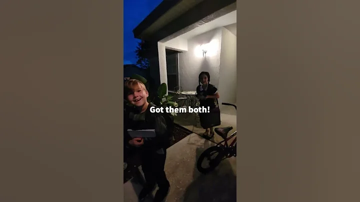 Scaring the kids