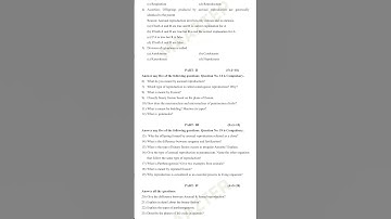 12th Std  Zoology | Chapter - 1 | Public Exam Centum Plan | June Monthly Question Paper - 2023 |