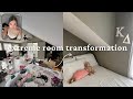 extreme room transformation! *pinterest inspired* | moving furniture, decorating &amp; more