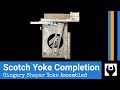 Shaper Yoke Completion - Gingery Shaper Yoke Assembled