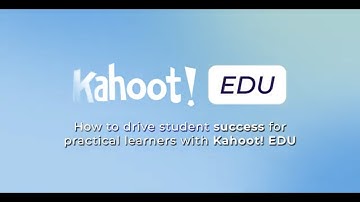 Webinar for higher ed: How to drive student success for practical learners with Kahoot! EDU!
