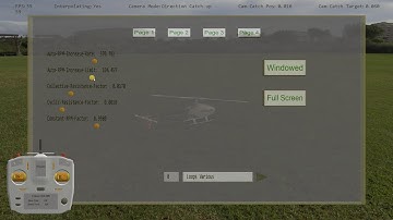 RC Helicopter - Autorotation Inverted