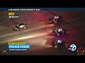 Full chase authorities chasing dui suspect in san gabriel valley