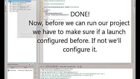 How Import Exisiting CMake Project to KDevelop