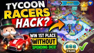 TYCOON RACERS HACK? 🏎️ How to Win 1st Place Without Spending Dice!