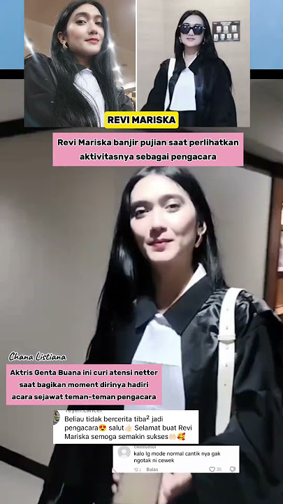 Revi Mariska banjir pujian saat perlihatkan aktifitasnya sebagai pengacara #beritaartis #revimariska