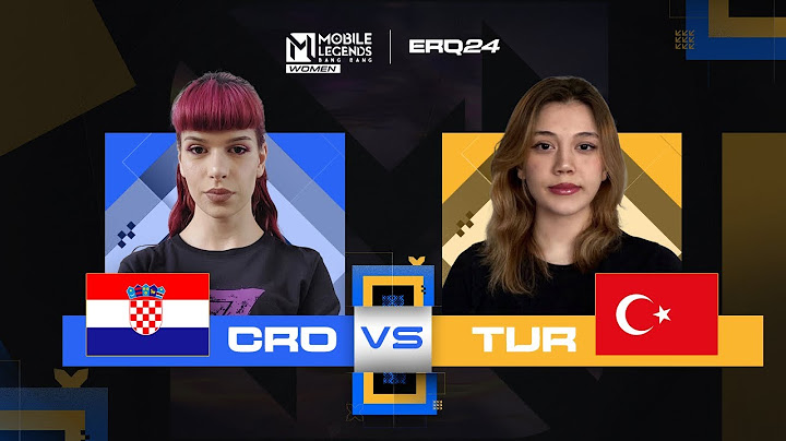 MLBB WOMEN | CROATIA vs. TURKIYE - GROUP STAGE | IESF EUROPE REGIONAL QUALIFIERS 2024 | DAY 1