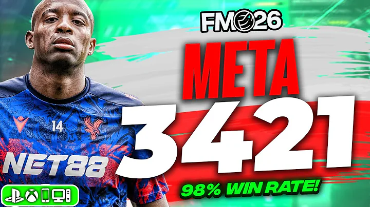 This META 3421 FM26 Tactic Works For ALL TEAMS! | Best FM26 Tactics