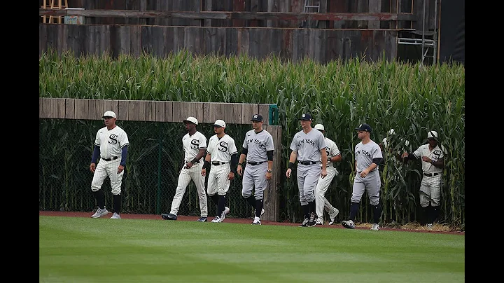 Kevin Costner leads the Yankees and White Sox out ...