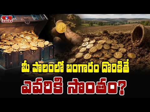 TO THE POINT : మీ పొలంలో బంగారం దొరికితే ఎవరికి సొంతం? | hmtv - HMTVNEWS