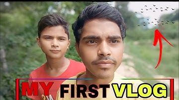 My First Vlog 😂 || My First Vlog Video 2024 || Ritesh Raahi Vlogs 👈