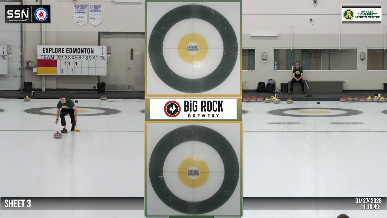 Curling Stadium Edmonton - Sheet 3 | 01-27-2026