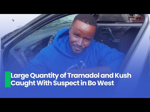 Large Quantity of Tramadol and Kush Caught With Suspect in Bo West