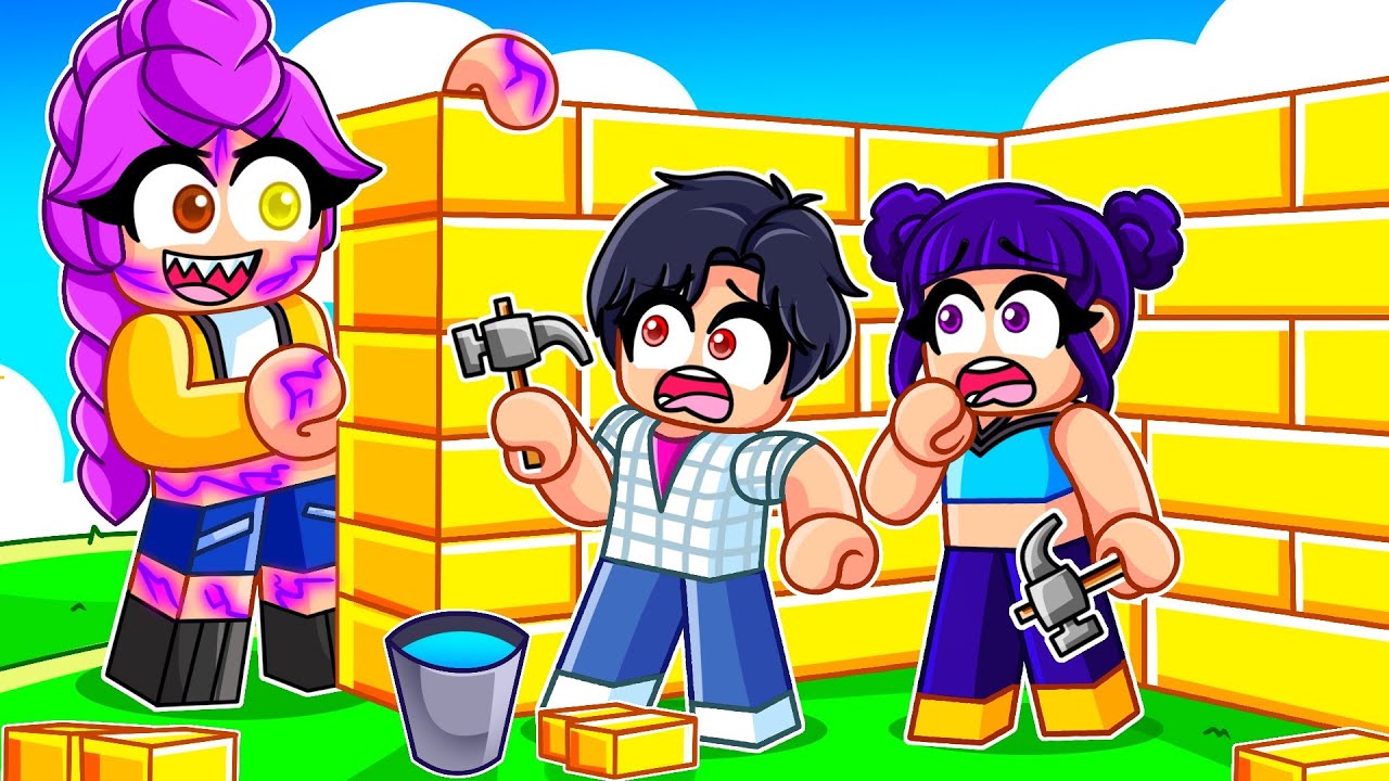 Construye Para SOBREVIVIR al DEOMONIO RUMI en Roblox!