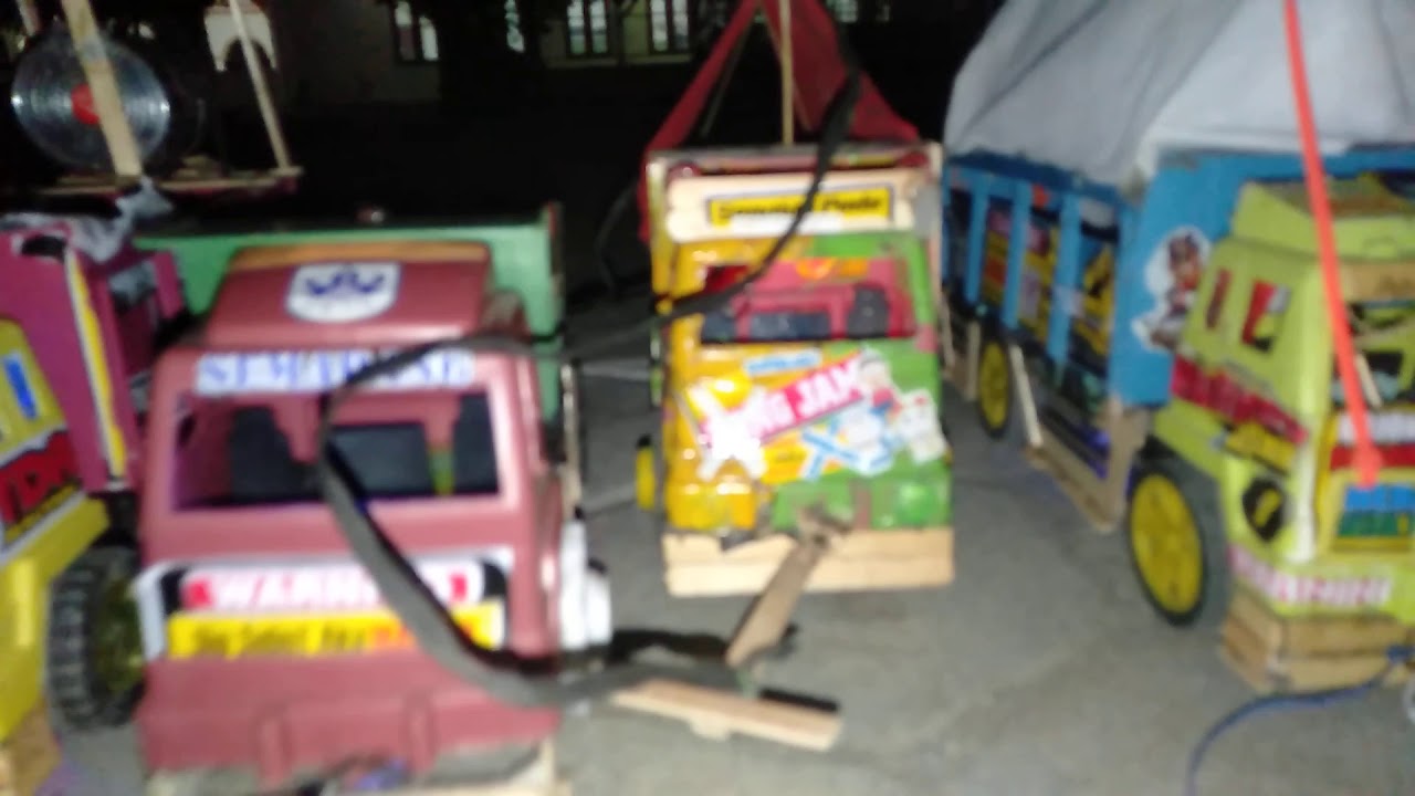  truk  miniatur  kampung YouTube