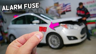 FORD C-MAX ALARM FUSE LOCATION REPLACEMENT Resimi