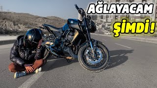 KIZ KARDEŞİME KIŞKIRTMA - MOTOR BİR EFSANE - MT09 MOTOVLOG