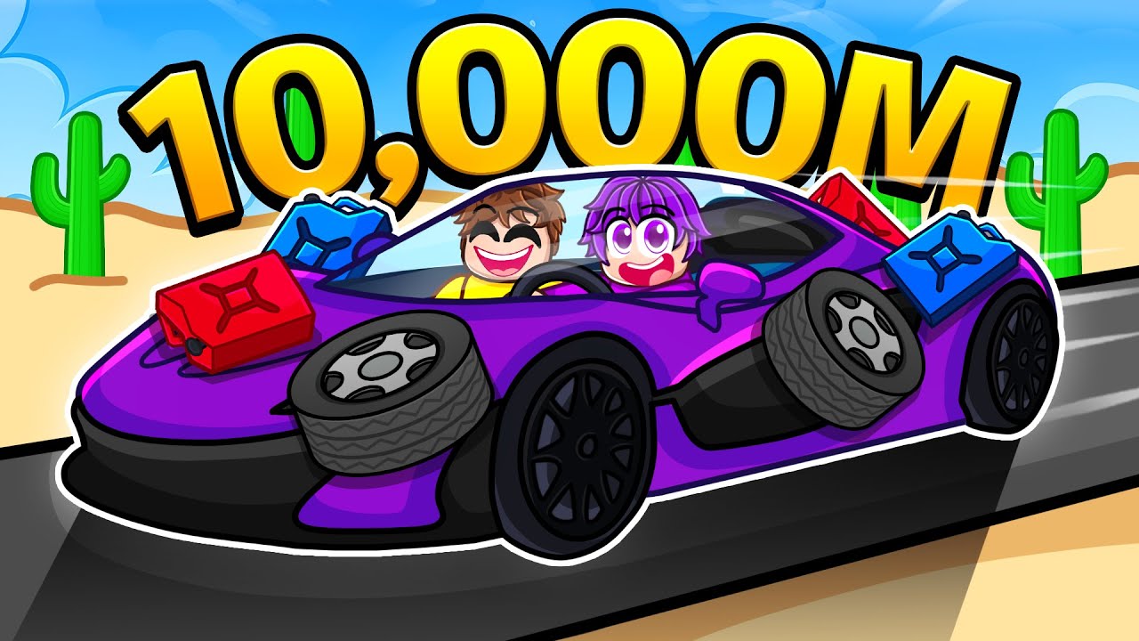 Long Dusty Road 10,000M in Roblox!