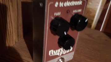 Review and Demo of the TC Electronic Smorgasbord Rusty Fuzz Pedal... check it out!!
