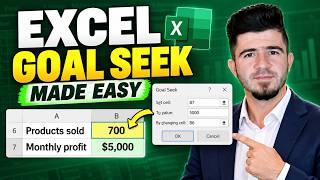 How to use Goal Seek Function in Microsoft Excel | Goal Seek in MS Excel || Goal Seek In Excel