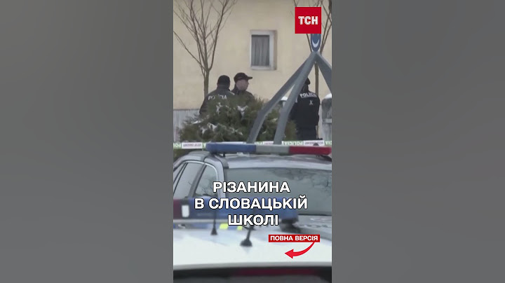 УЧЕНЬ ІЗ НОЖЕМ У ШКОЛІ: деталі нападу, ЯКИЙ СКОЛИХНУВ СЛОВАЧЧИНУ