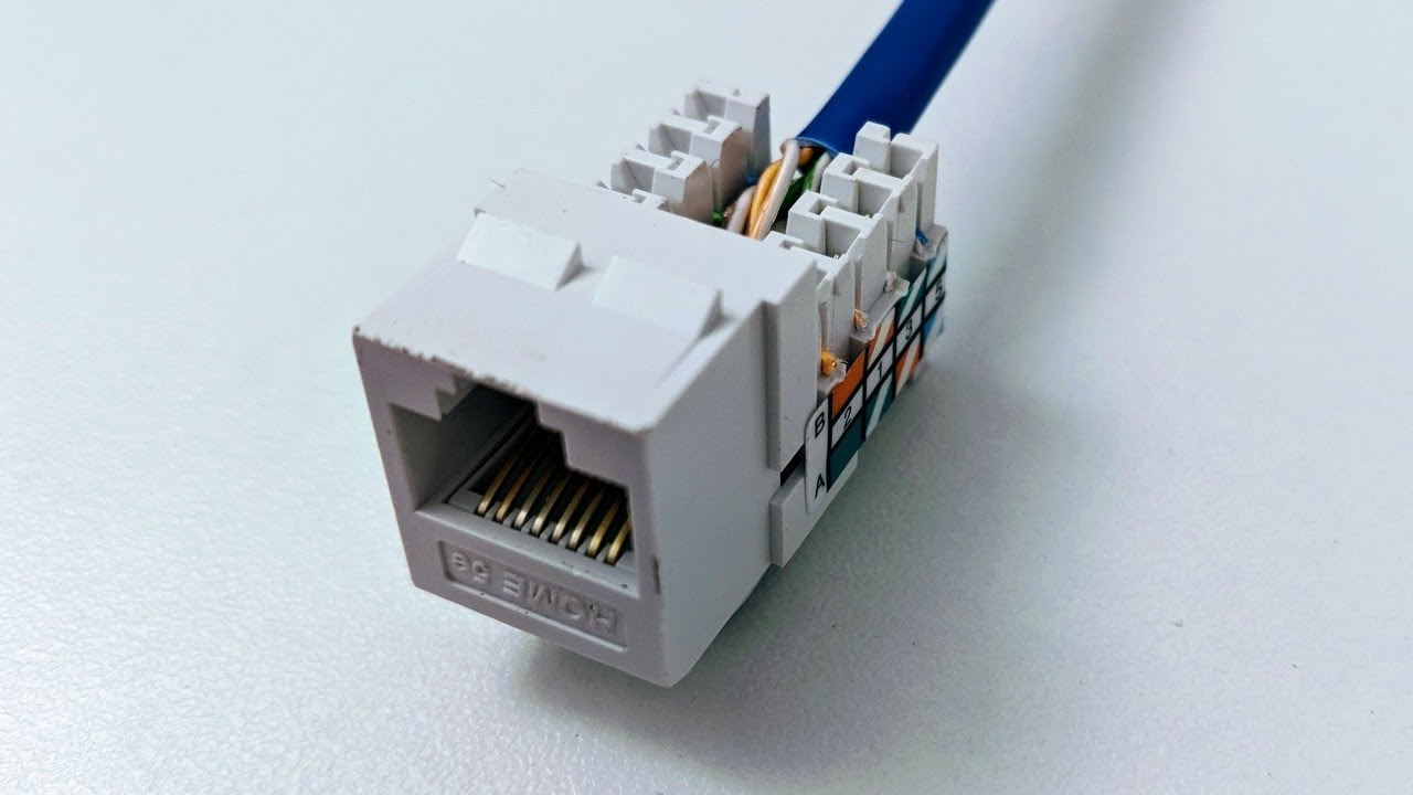 cat6 cable  2022  Kết nối cáp Cat6 với giắc cắm