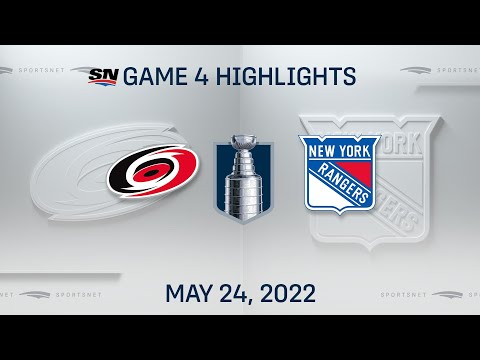 NHL Game 4 Highlights | Hurricanes vs. Rangers - May 24, 2022